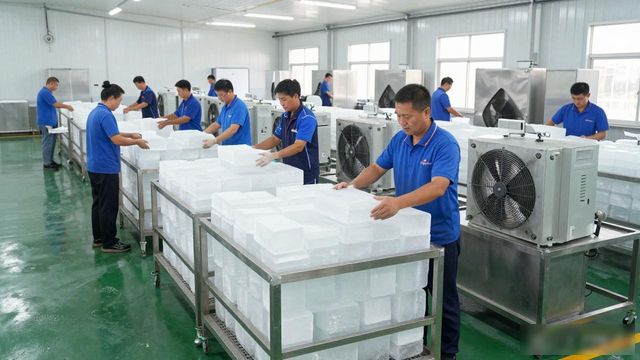 深圳夏季车间降温冰块_车间冰块降温方法_夏季车间降温冰块