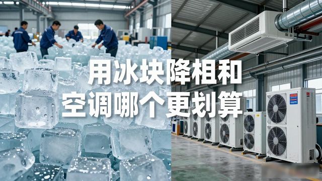 深圳夏季车间降温大冰块，工厂防暑新选择