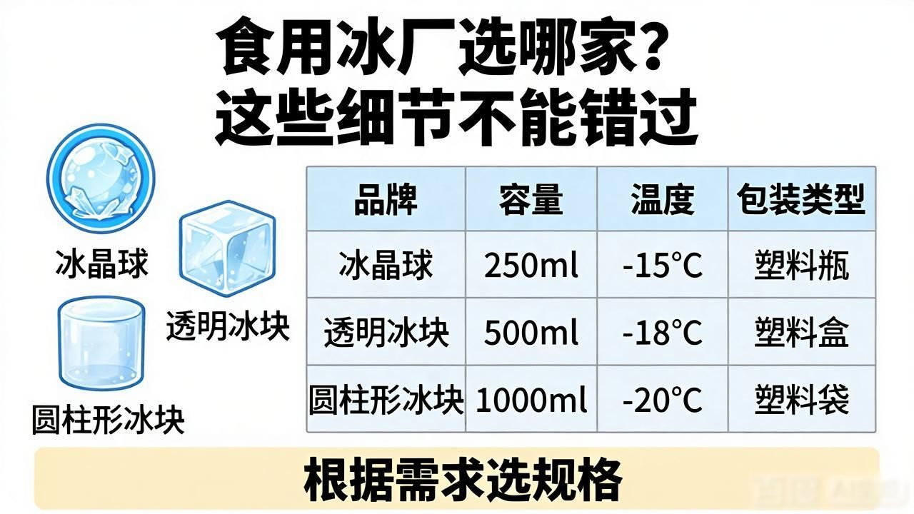深圳食用冰厂选哪家？这些细节不能错过