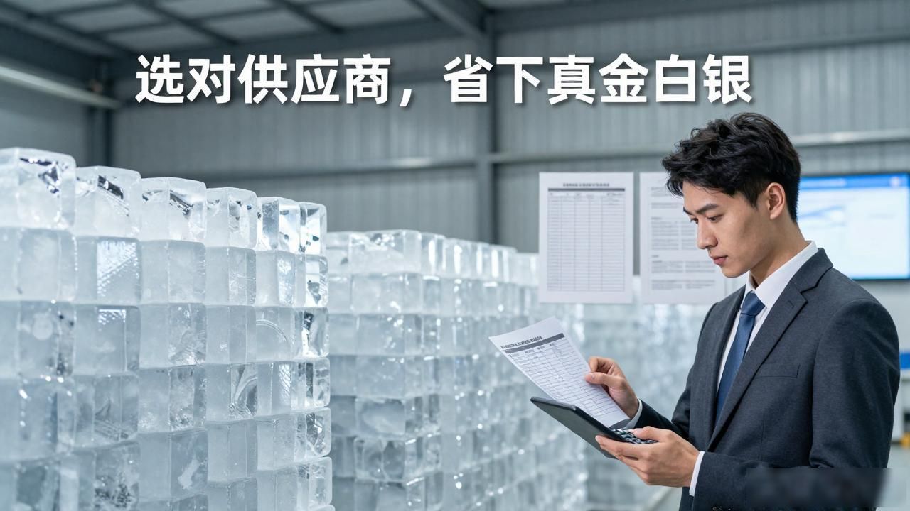 2026年深圳工业冰块价格避坑指南：选对供应商省下真金白银