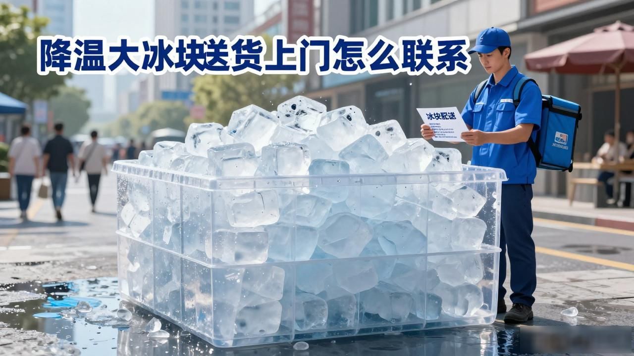 深圳降温大冰块送货上门怎么联系
