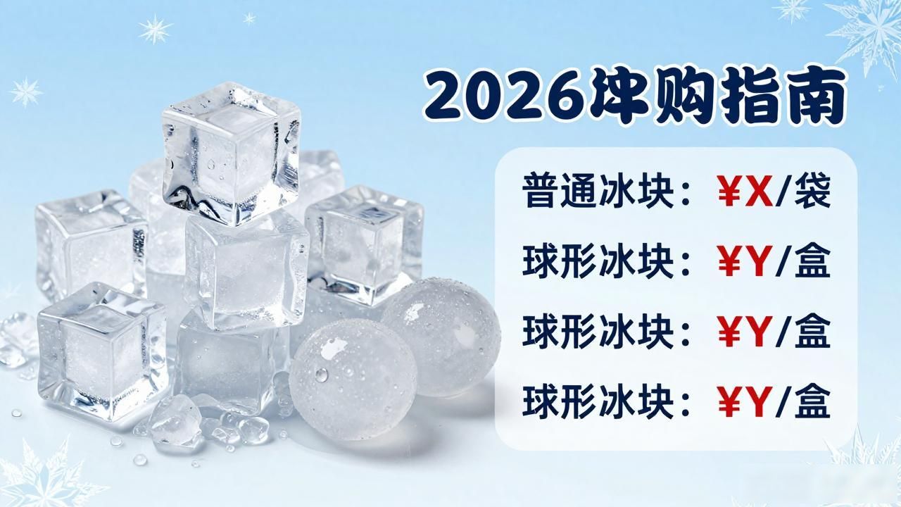 2026深圳食用冰块市场价格与选购指南