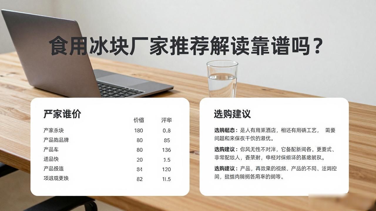 深圳食用冰块厂家推荐解读靠谱吗？