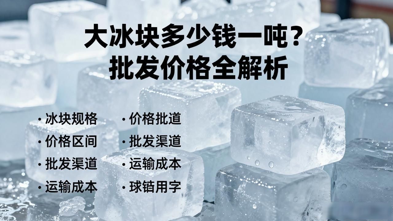 大冰块价格影响因素_大冰块多少钱_大冰块价格范围