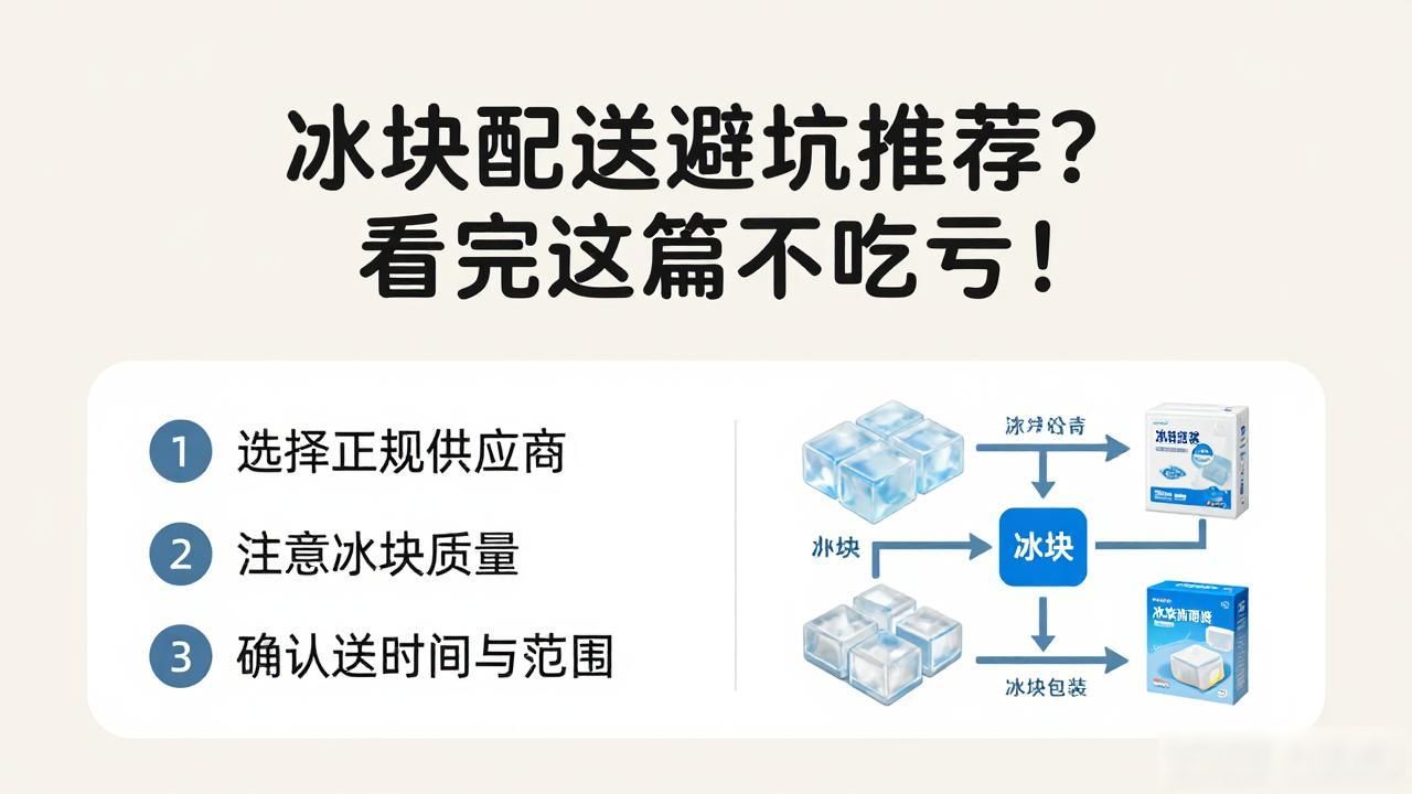 选择深圳冰块配送商注意事项_深圳冰块配送避坑推荐_深圳冰块配送服务