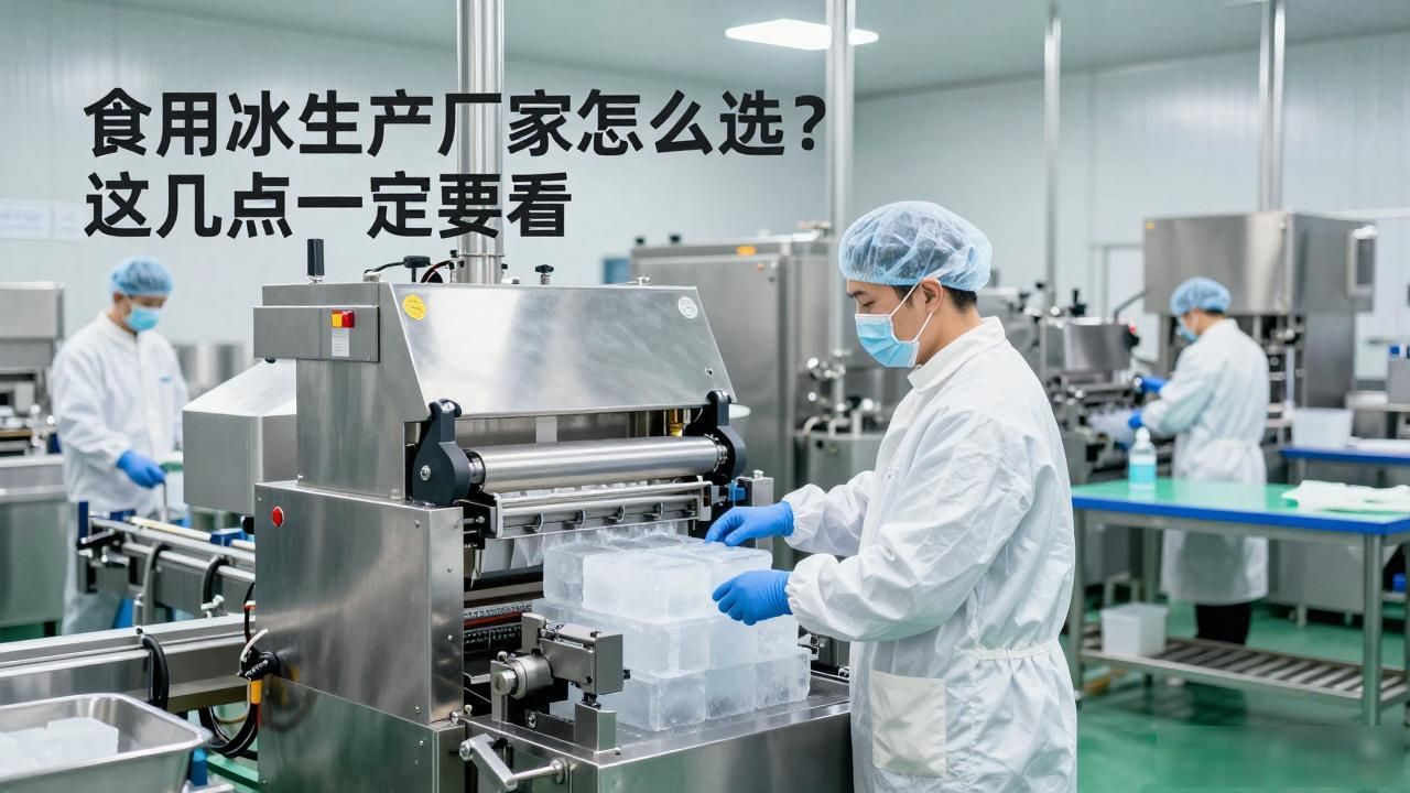 深圳食用冰生产厂家怎么选？这几点一定要看